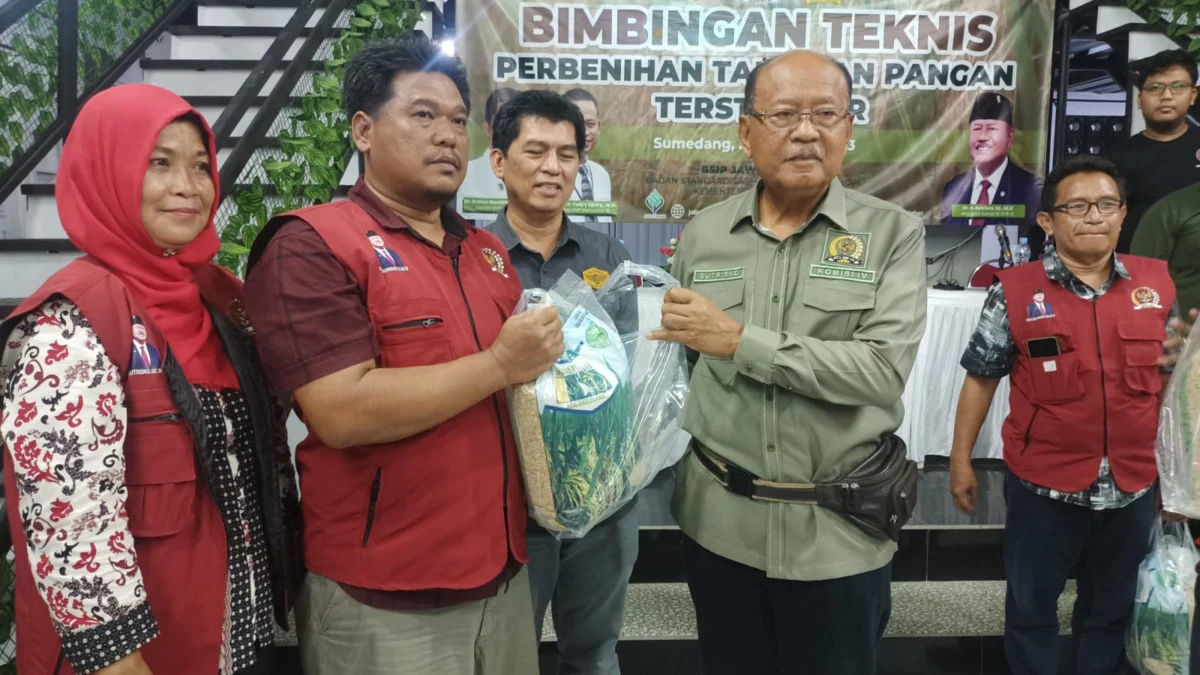 Tingkatkan Produksi Pangan, Petani Dapatkan Benih Unggul