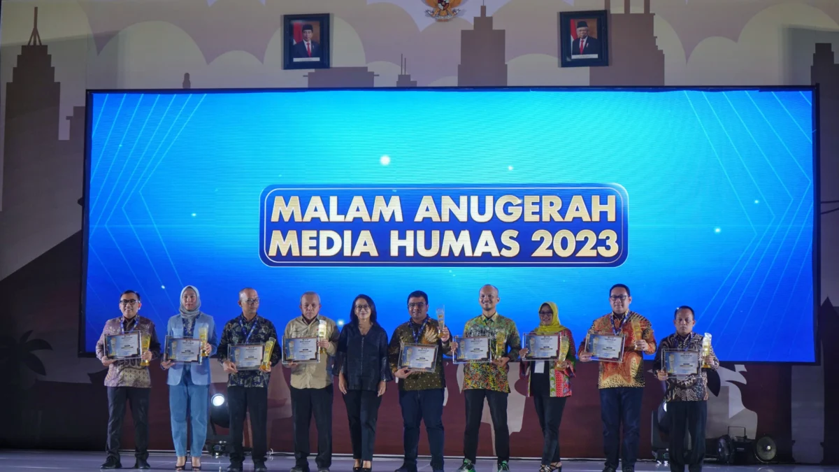 Kementerian Komunikasi dan Informatika RI di The Westin Hotel, Surabaya. Senin, 30 Oktober 2023.