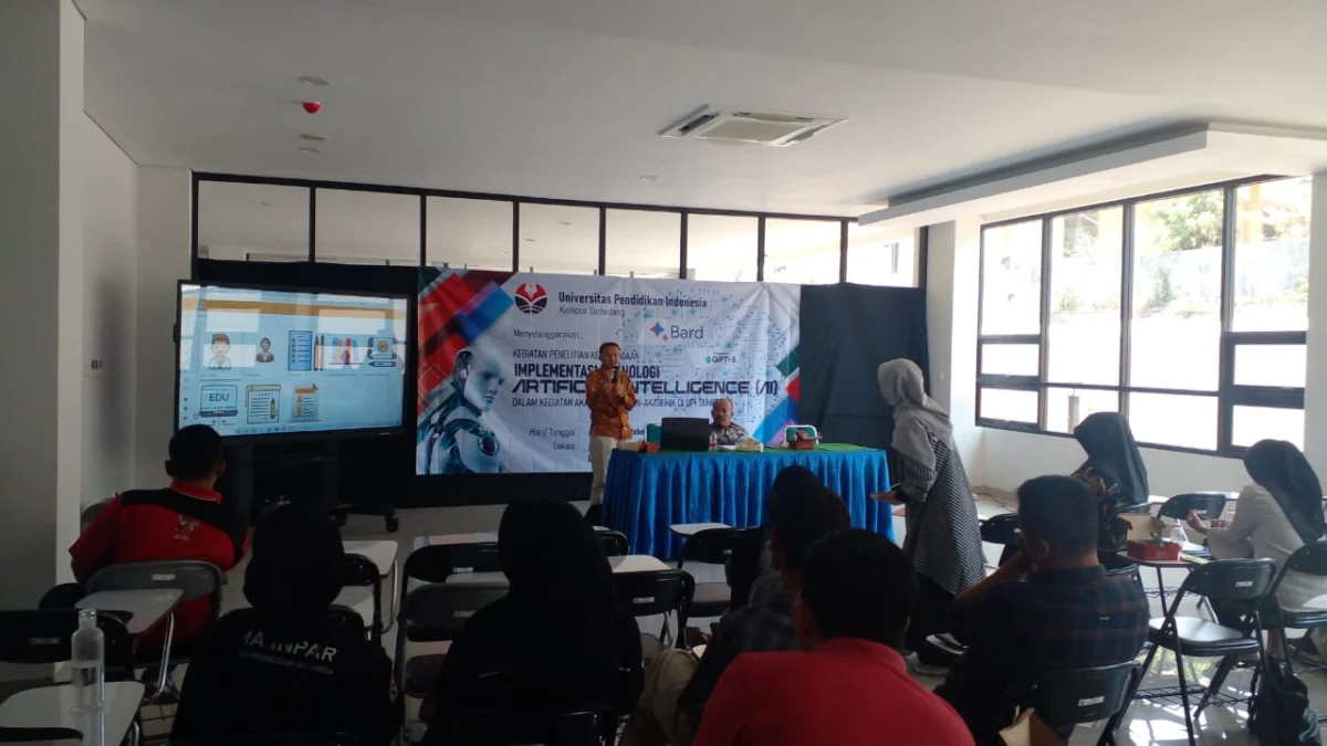 Implementasi Teknologi Artificial Intelligence (AI) dalam kegiatan akademik dan non-akademik di UPI Kampus Sumedang