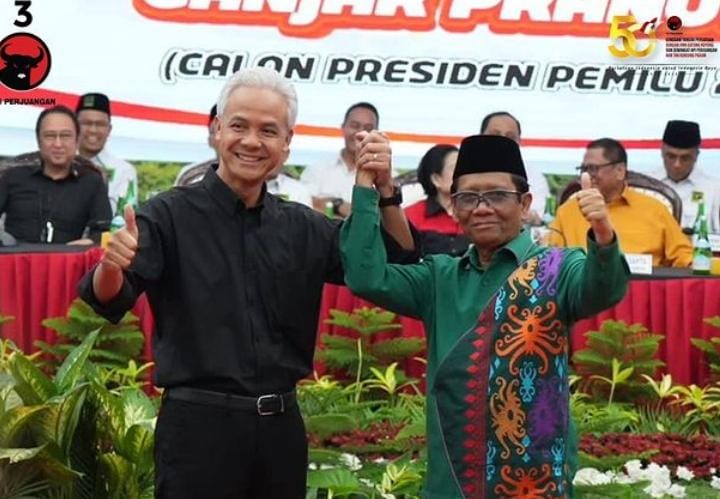 Cawapres Mahfud MD "Saya Akan Meneruskan Cita-Cita Bung Karno"