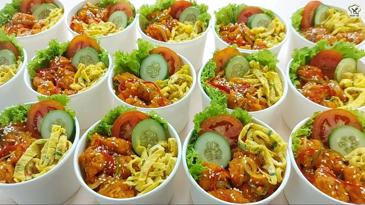 Ingin Memulai Bisnis Rice Bowl Rumahan? Berikut Resep dan Cara Membuatnya yang Bikin Konsumen Ketagihan!