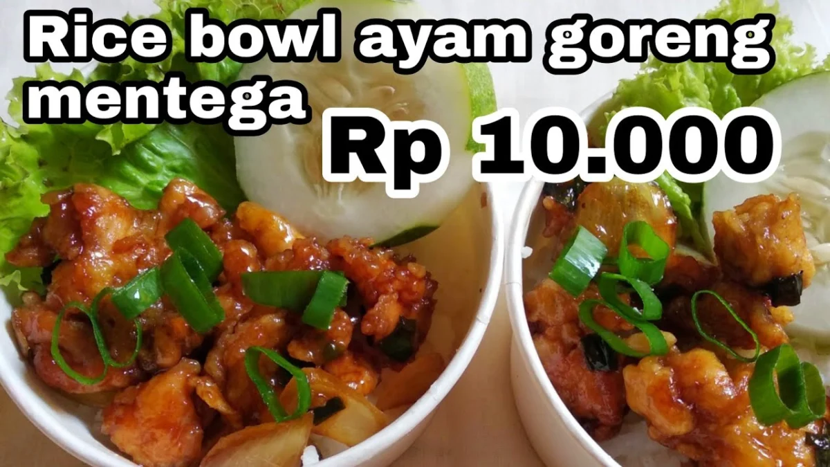 7 Contoh Kreasi Menu Bisnis Rice Bowl Rumahan yang Lezat di Bawah 10 Ribu Rupiah