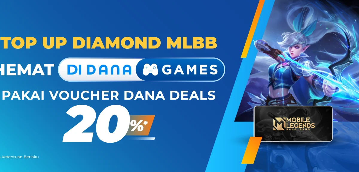 Kode Promo Top Up Games Gratis di DANA