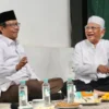 Mahfud MD Berdialog dengan Gus Mus