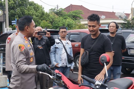 Motor Korban Curanmor Berhasil Dikembalikan Oleh Kapolres Majalengka