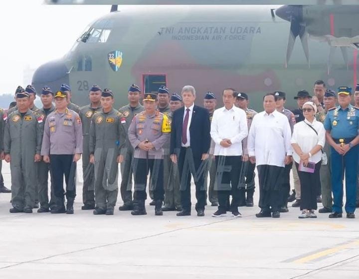 Presiden RI Joko Widodo Melepas Pengiriman Bantuan Kemanusiaan untuk Palestina