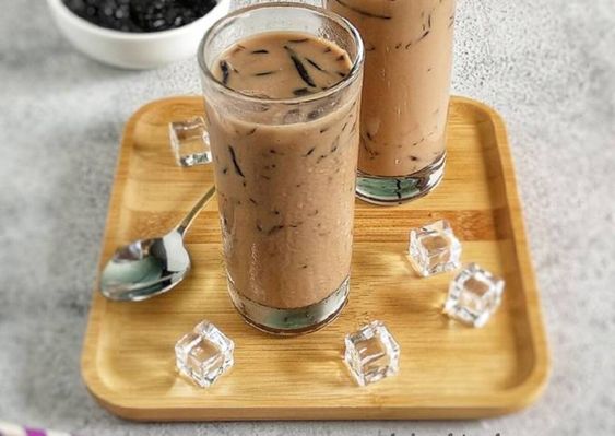 Resep mudah Cappucino Cincau Nutrijel