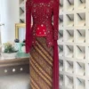 Berikut Padu Padan Kebaya Warna Merah Maroon Agar Terlihat Elegan