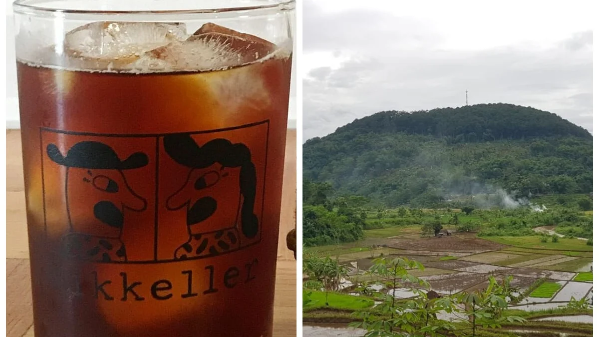 Nikmati Kopi Dengan Pemandangan Gunung Palasari Sumedang