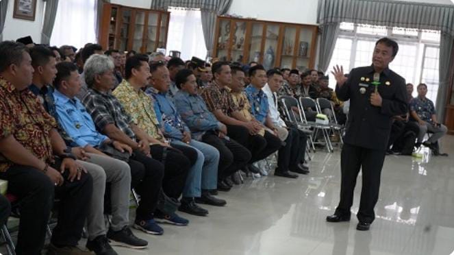 Kades dan Lurah di Sumedang Dikumpulkan untuk Membahas Stunting, Kemiskinan dan Pengangguran