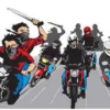 Operasi Polisi Geng Motor