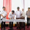 Pj Gubernur Jawa Barat Bey Machmudin Meresmikan Jembatan Walahar Karawang