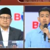 Gibran Menanyakan SGIE ke Cak Imin, Cak Imin : Saya Gak Paham