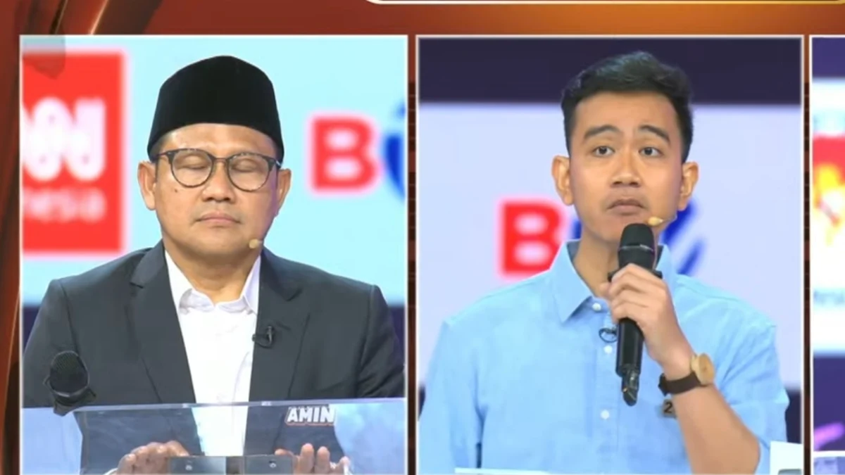 Gibran Menanyakan SGIE ke Cak Imin, Cak Imin : Saya Gak Paham