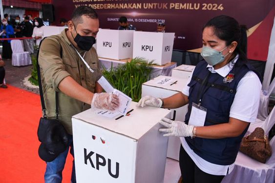 Logistik Pemilu tiba di Sumedang