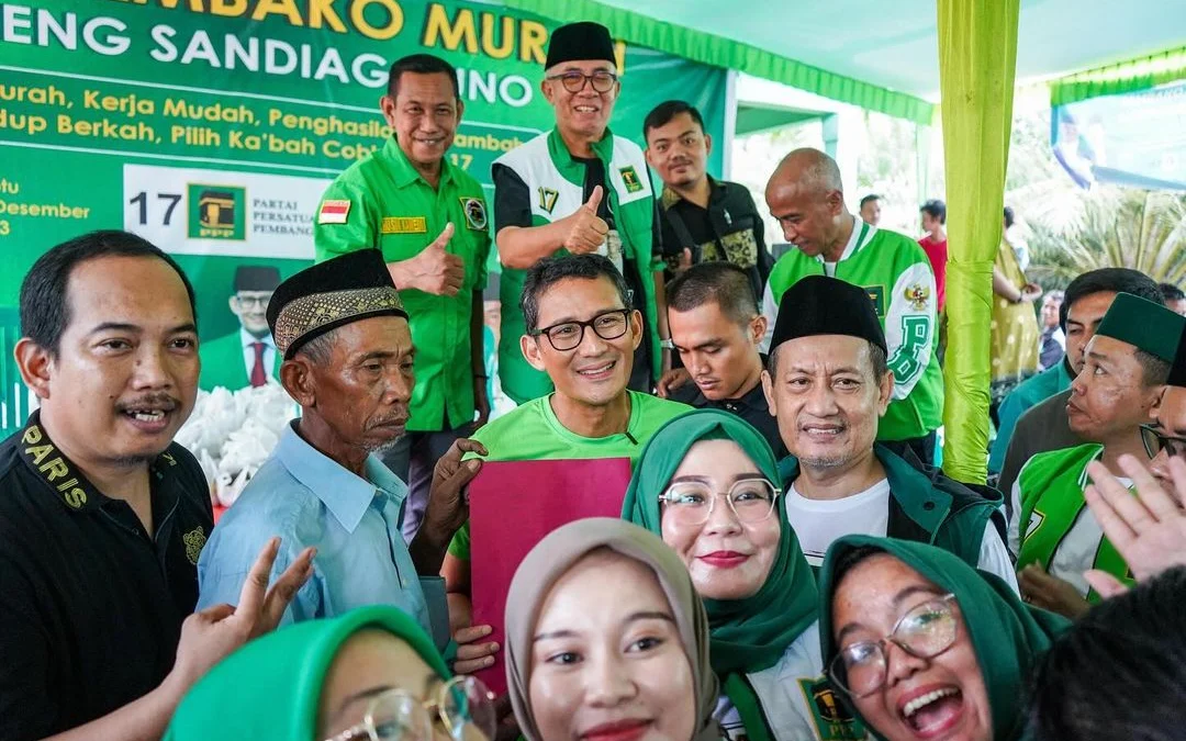 Bazar Sembako Murah di Sukabumi, Sandiaga Uno: Untuk Gaet Suara Ganjar-Mahfud