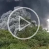 Video Detik Detik Erupsi Gunung Marapi Memuntahkan Lahar Panas di Padang