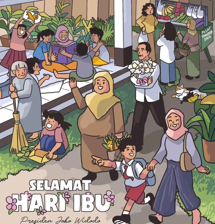 Presiden Jokowi Ajak Masyarakat Mengenang Kebaikan dan Kasih Sayang Ibu ...