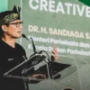 Sandiaga Uno ke Sumedang, Siap Dukung Ekonomi Kreatif Sumedang