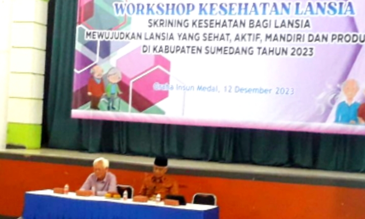 Dinkes Sumedang Gelar Workshop untuk Lansia di GIM, Pensiunan Diajak Pahami dan Jaga Kesehatan