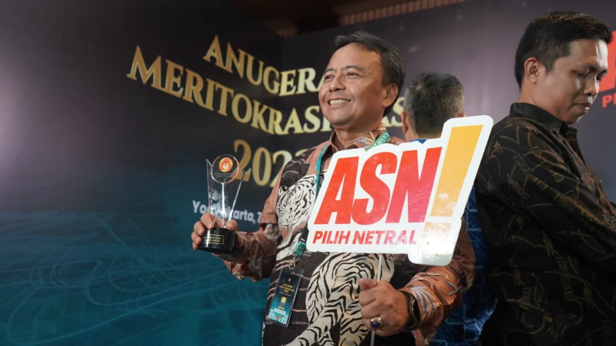 Lagi! Pemkab Sumedang Raih Penghargaan Anugerah Meritokrasi ASN 2023 dengan Nilai Tertinggi