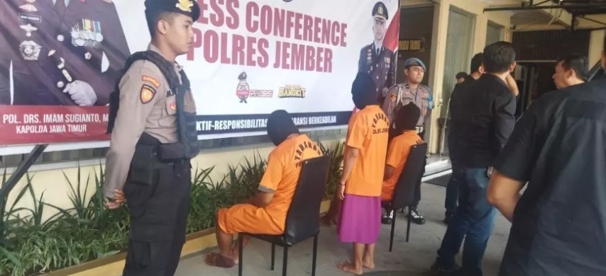 Cinta Tak Direstui, Anak dan Calon Menantu Bunuh Ibu di Jember