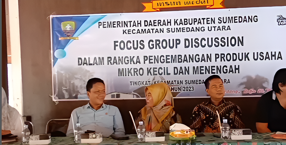 Mengembangkan Potensi Bisnis! FGD Pengembangan Produk UMKM di Sumedang Utara