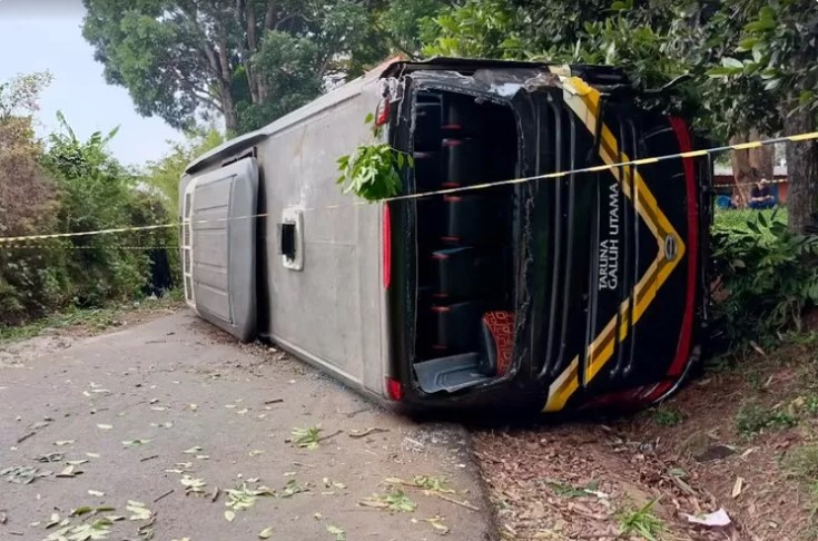 4 Fakta Bus Rombongan Pelajar Ciamis Terguling di Sumedang