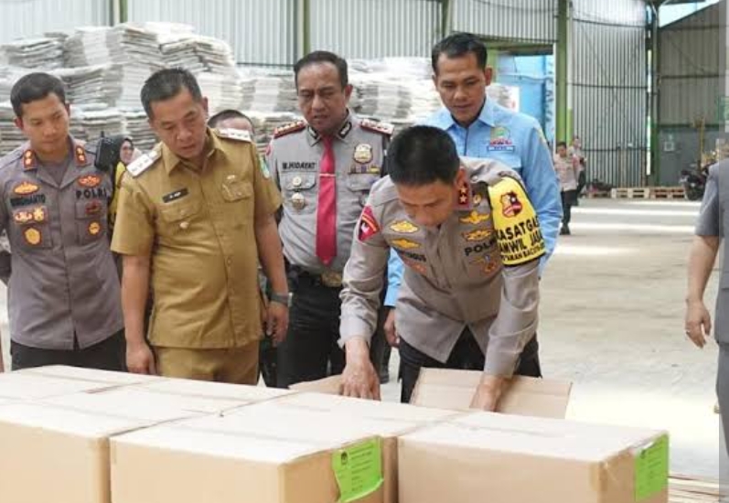 Pemilu 2024 Gudang Logistik KPU Sumedang, Bastion Keamanan yang Tak Kenal Istirahat