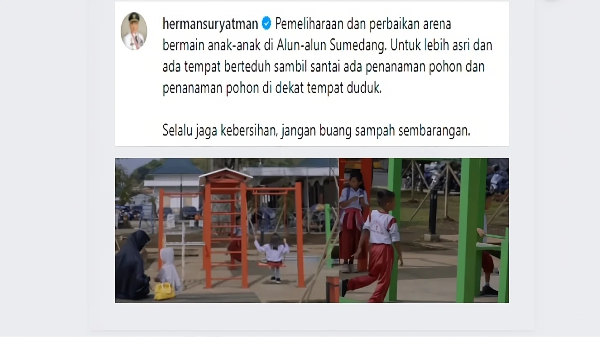 Pj Bupati Sumedang, Memimpin Langkah Revolusioner dalam Pemeliharaan Ruang Publik