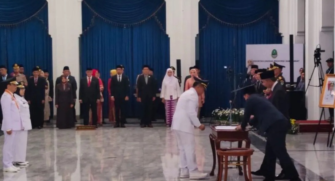 Pj Gubernur Jabar Resmi Melantik Pj Bupati/Wali Kota Hari Ini