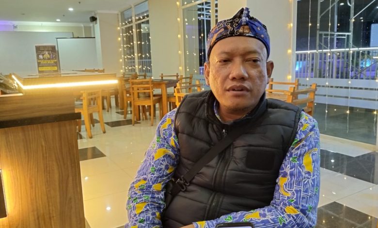 PIDANA PEMILU: Koordinator Divisi (Kordiv) Penanganan Pelanggaran dan Data Informasi (P2 dan Datin) Bawaslu Kabupaten Sumedang, Luli Rusli saat menghadiri sebuah acara, baru-baru ini.