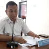 BERSINAR: Kepala BNNK Sumedang, AKBP Budi Bahtiar saat menyampaikan press release di Kantor BNNK Sumedang, kemarin