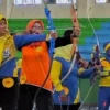 Perwosi Kabupaten Sumedang Gelar Lomba Panahan di Gor Tadjimalela