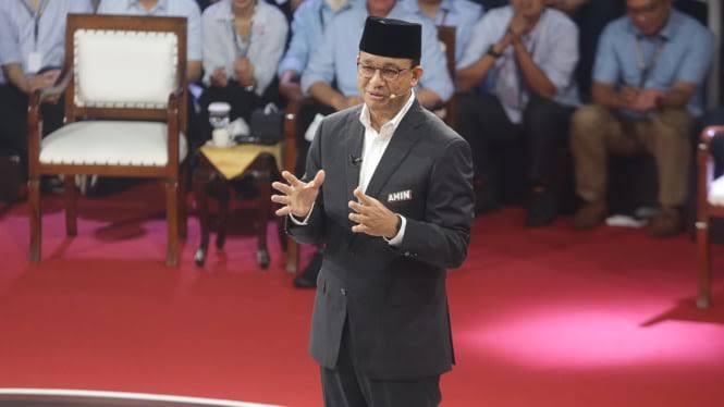 Anies Baswedan Sindir Prabowo di Debat Pilpres Pertama: Jadi Oposisi Itu Sama-sama Terhormat, Tapi Ada yang Nggak Tahan