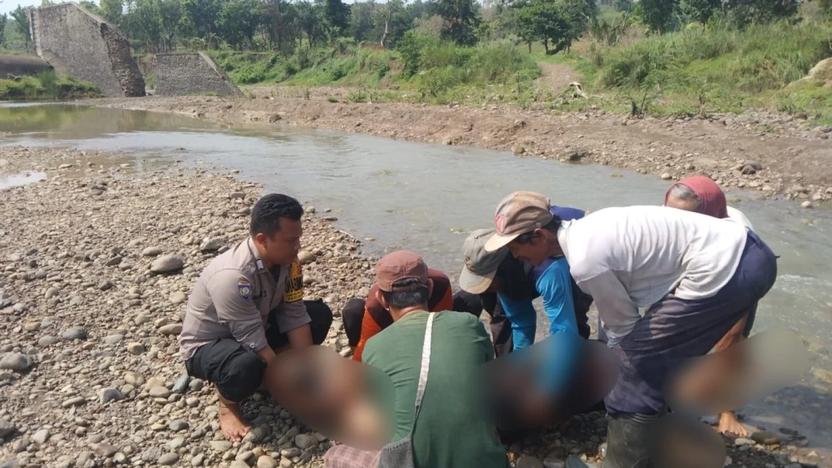 Kapolsek Ujungjaya AKP Adang Sobari: Korban Tenggelam di Bendung Cariang Tidak Bisa Berenang