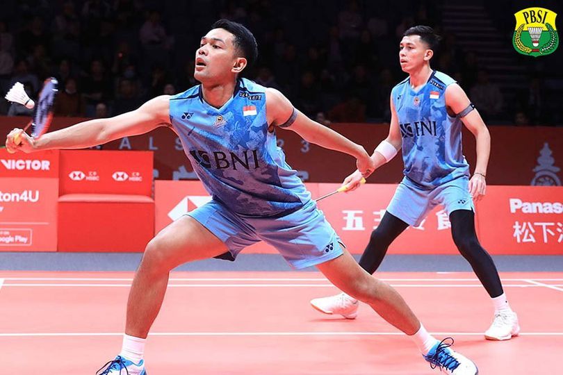 Fajar/Rian Berhasil Masuk Semifinal BWF World Tour Finals 2023