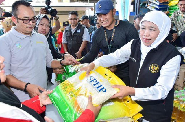 Harga Sembako di Jatim Termurah di Pulau Jawa, Ini Kata Khofifah!