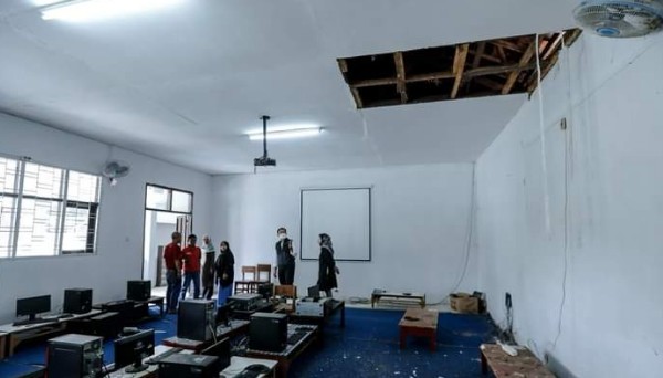 13 SMA di Sumedang Rusak Akibat Gempa