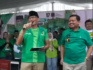 Sandiaga Uno Kunjungi Sumedang, Puji Kinerja Mantan Bupati Dony Ahmad Munir