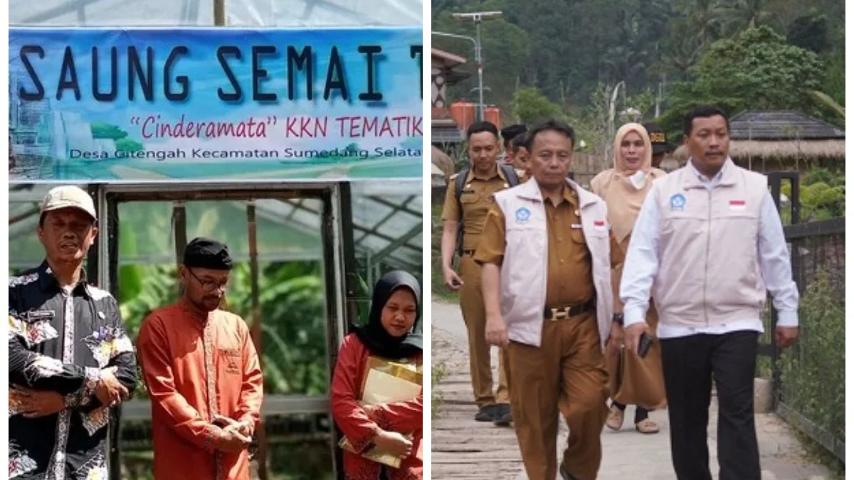 Gotong Royong Menuju Kemajuan: Karya Mahasiswa KKN Tematik Citengah dalam Membangun Saung Semai Tematik untuk Peningkatan Kesejahteraan Masyarakat