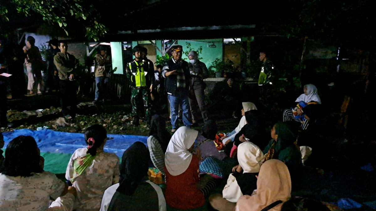 Bupati bersama Forkopimda Tinjau Lokasi Terdampak Gempa