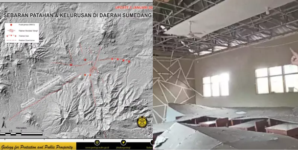 Ada 66 Sekolah Rusak Terdampak Gempa di Sumedang KBM Tetap Berjalan Meski Bangunan Roboh