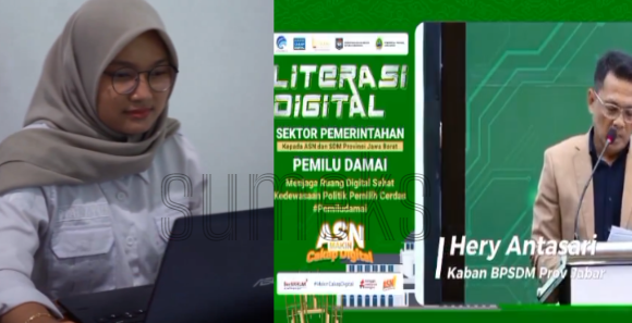 Menuju Ruang Digital yang Sehat: Diskominfosanditik Sumedang Terlibat Aktif dalam Literasi Digital Pemerintahan