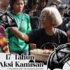 Aksi Kamisan Memasuki 17 Tahun Hilangnya Akun X dan Perjuangan Tanpa Akhir