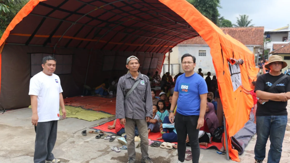 BRI Sumedang Sigap Bantu Korban Gempa Bumi