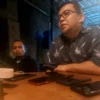 DISKUSI: Badan Pengawas Pemilu (Bawaslu) Jabar saat melakukan diskusi terkait dugaan tekanan terhadap kinerja Bawaslu Jabar di Bandung, baru-baru ini.