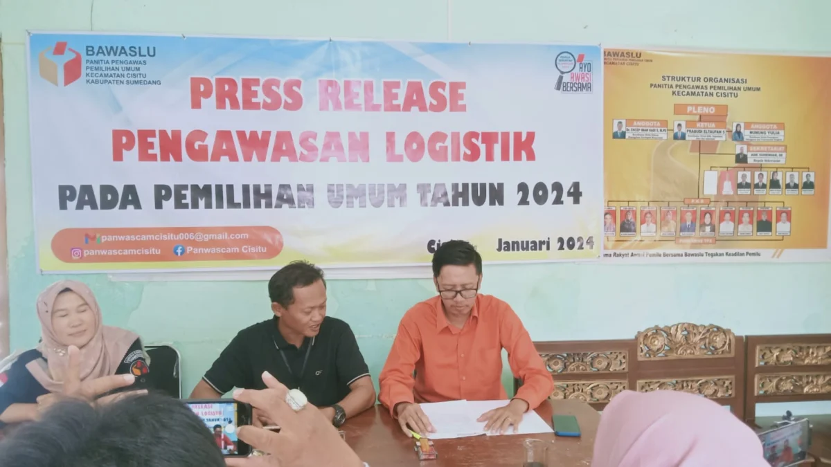 Strategi Pengawasan Logistik Pemilu 2024: Panwaslu Cisitu Siapkan Langkah Tepat