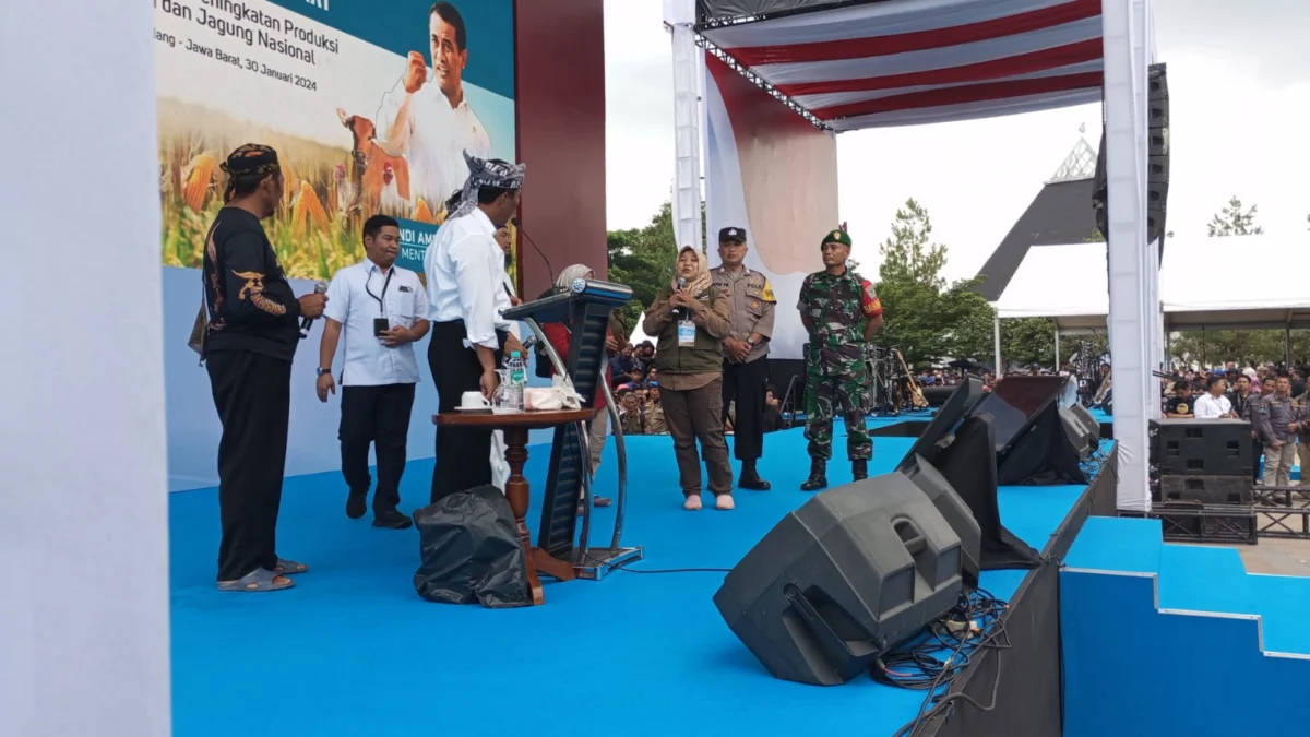 Menteri Pertanian Andi Amran Sulaiman Tingkatkan Produksi Pangan di Kabupaten Sumedang