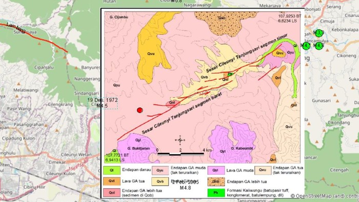 7 Sesar Aktif di Jawa Barat: Ancaman Gempa yang Mengintai